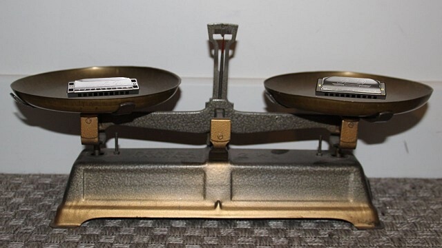harmonicas-légers Tous les harmonicas diatoniques pèsent presque autant les uns que les autres