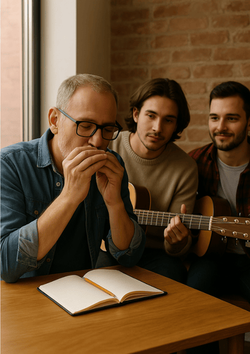 jouer harmonica atelier écriture chansons